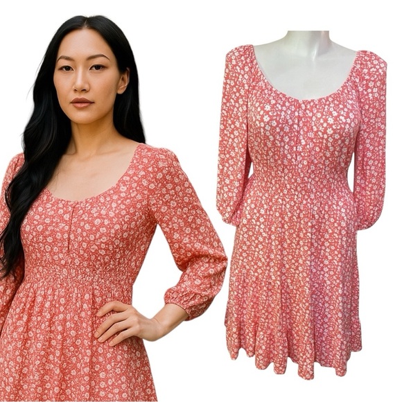 Lane Bryant Convertible Off-The-Shoulder Tiered Fit & Flare Dress 14/16 NEW - Picture 1 of 13